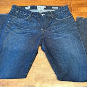 Lucky Brand White Oak Cone Denim Jeans Women’s 10/30 Sienna Cigarette USA Made